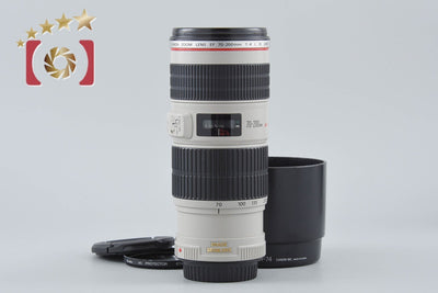 【中古】Canon キヤノン EF 70-200mm f/4 L IS USM
