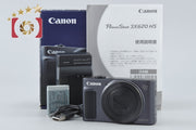 【中古】Canon キヤノン PowerShot SX620 HS ブラック コンパクトデジタルカメラ 元箱付き