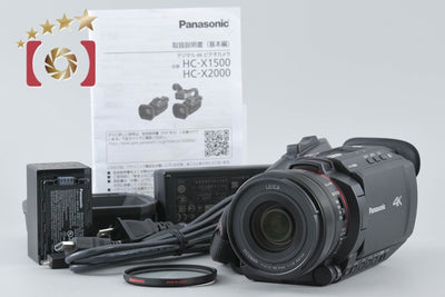 【中古】Panasonic パナソニック HC-X1500 デジタル4Kビデオカメラ