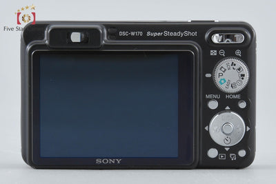 【中古】SONY ソニー Cyber-Shot DSC-W170 ブラック コンパクトデジタルカメラ