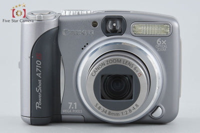 【中古】Canon キヤノン PowerShot A710 IS コンパクトデジタルカメラ