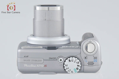 【中古】Canon キヤノン PowerShot A710 IS コンパクトデジタルカメラ