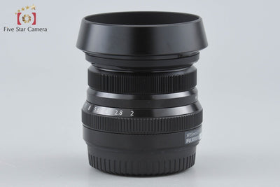 【中古】FUJIFILM 富士フイルム XF 35mm f/2 R WR ASPHERICAL ブラック 元箱付き
