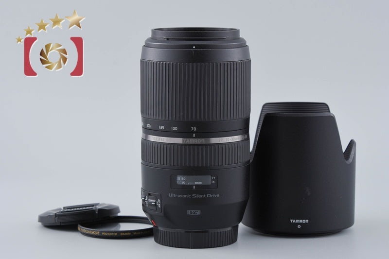 【中古】TAMRON タムロン A030 SP 70-300mm f/4-5.6 Di VC USD キヤノン用
