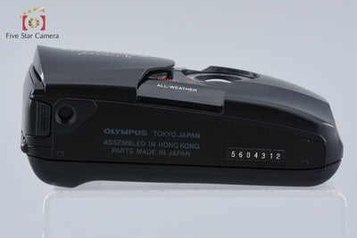 【中古】OLYMPUS オリンパス μ[mju:]-II ミューII ブラック コンパクトフィルムカメラ