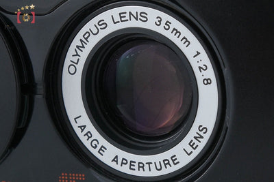 【中古】OLYMPUS オリンパス μ[mju:]-II ミューII ブラック コンパクトフィルムカメラ
