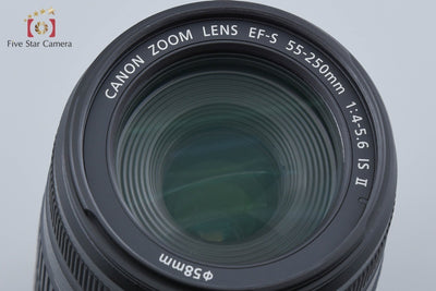 【中古】Canon キヤノン EF-S 55-250mm f/4-5.6 IS II