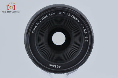 【中古】Canon キヤノン EF-S 55-250mm f/4-5.6 IS II