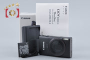 【中古】Canon キヤノン IXY 650 m ブラック コンパクトデジタルカメラ 元箱付き