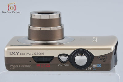【中古】Canon キヤノン IXY Digital 920 IS ゴールド コンパクトデジタルカメラ