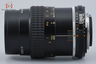 【中古】Nikon ニコン Ai-S MICRO NIKKOR 55mm f/2.8