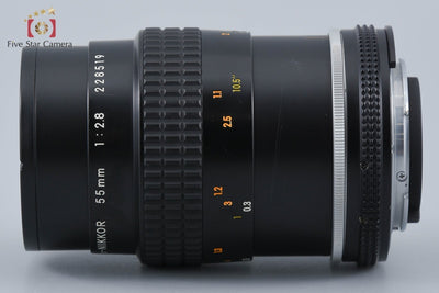 【中古】Nikon ニコン Ai-S MICRO NIKKOR 55mm f/2.8