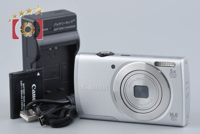 【中古】Canon キヤノン PowerShot A2600 シルバー コンパクトデジタルカメラ