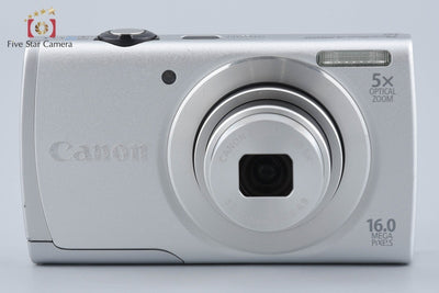 【中古】Canon キヤノン PowerShot A2600 シルバー コンパクトデジタルカメラ