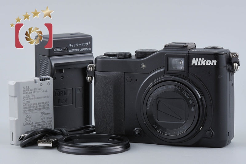 【中古】Nikon ニコン COOLPIX P7000 ブラック コンパクトデジタルカメラ