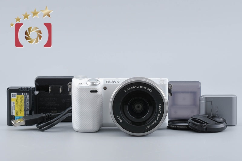 中古】SONY ソニー α NEX-5R パワーズームレンズキット ホワイト