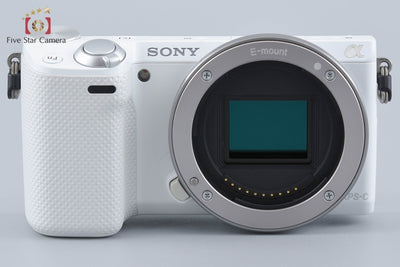 【中古】SONY ソニー α NEX-5R パワーズームレンズキット ホワイト シャッター回数僅少