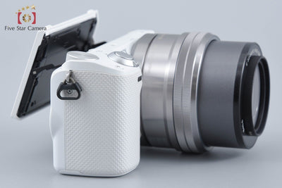 【中古】SONY ソニー α NEX-5R パワーズームレンズキット ホワイト シャッター回数僅少