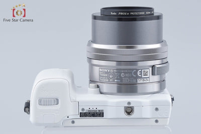 【中古】SONY ソニー α NEX-5R パワーズームレンズキット ホワイト シャッター回数僅少