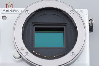 【中古】SONY ソニー α NEX-5R パワーズームレンズキット ホワイト シャッター回数僅少