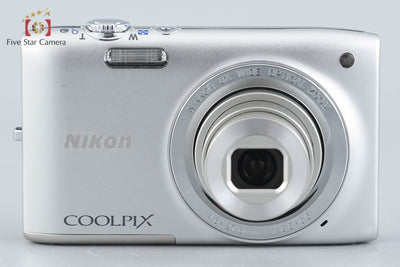【中古】Nikon ニコン COOLPIX S2700 シルバー コンパクトデジタルカメラ 元箱付き