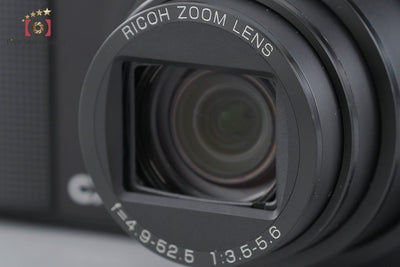 【中古】RICOH リコー CX2 ブラック コンパクトデジタルカメラ シャッター回数僅少 元箱付き