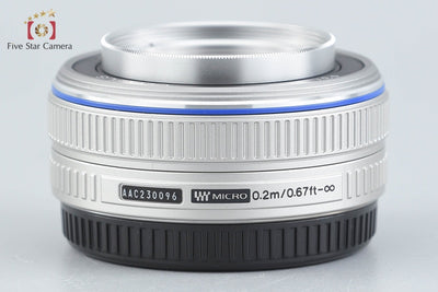 【中古】OLYMPUS オリンパス M.ZUIKO DIGITAL 17mm f/2.8 シルバー