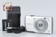 【中古】Canon キヤノン PowerShot A3500 IS シルバー コンパクトデジタルカメラ