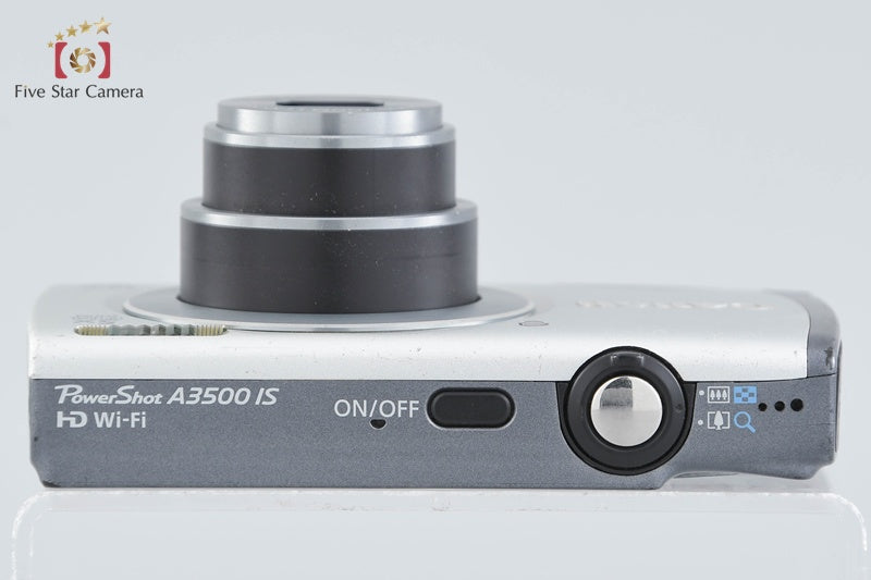 Canon PowerShot A3500 IS コンパクトデジタルカメラ　中古 中古】Canon キヤノン PowerShot A3500 IS シルバー コンパクト