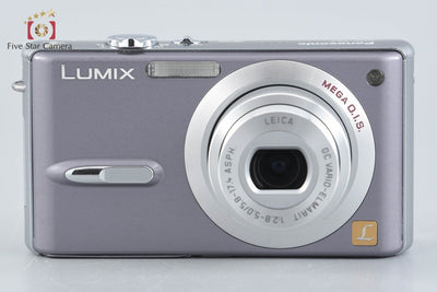 【中古】Panasonic パナソニック LUMIX DMC-FX9 モーブグレー コンパクトデジタルカメラ