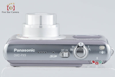 【中古】Panasonic パナソニック LUMIX DMC-FX9 モーブグレー コンパクトデジタルカメラ