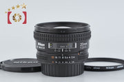 【中古】Nikon ニコン AF NIKKOR 20mm f/2.8 D