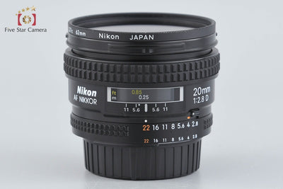 【中古】Nikon ニコン AF NIKKOR 20mm f/2.8 D