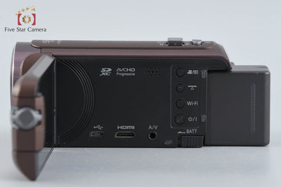 【中古】Panasonic パナソニック HC-W570M ブラウン ビデオカメラ