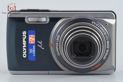 【中古】OLYMPUS オリンパス μ-7020 ダークグレー コンパクトデジタルカメラ