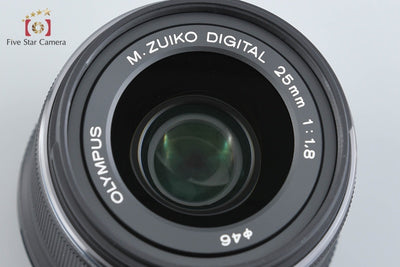【中古】OLYMPUS オリンパス M.ZUIKO DIGITAL 25mm f/1.8 ブラック