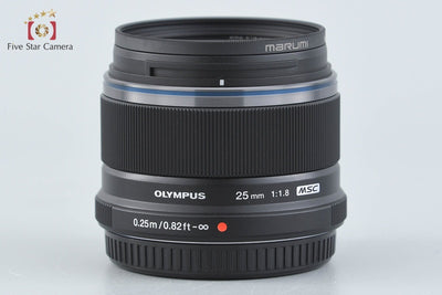 【中古】OLYMPUS オリンパス M.ZUIKO DIGITAL 25mm f/1.8 ブラック