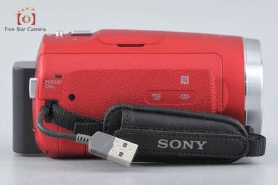 【中古】SONY ソニー ハンディカム HDR-CX680 レッド デジタルビデオカメラ 多言語対応