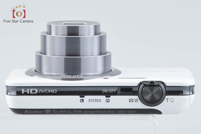 【中古】SONY ソニー Cyber-shot DSC-WX7 ホワイト デジタルスチルカメラ