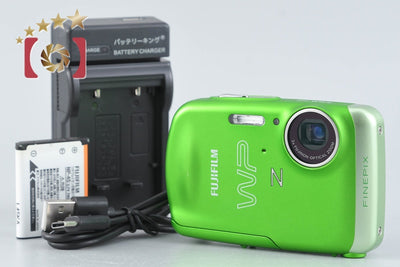 【中古】FUJIFILM 富士フイルム FINEPIX Z33WP グリーン コンパクトデジタルカメラ