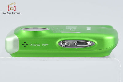 【中古】FUJIFILM 富士フイルム FINEPIX Z33WP グリーン コンパクトデジタルカメラ