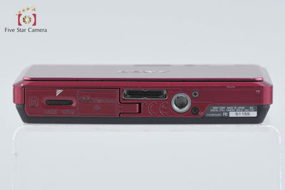【中古】SONY ソニー Cyber-Shot DSC-TX7 レッド デジタルスチルカメラ
