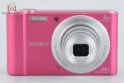 【中古】SONY ソニー Cyber-shot DSC-W810 ピンク デジタルスチルカメラ