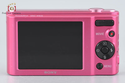 【中古】SONY ソニー Cyber-shot DSC-W810 ピンク デジタルスチルカメラ