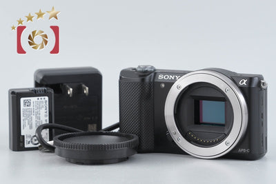 【中古】SONY ソニー α5000 ILCE-5000 ブラック ミラーレス一眼カメラ シャッター回数僅少 多言語対応