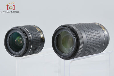【中古】Nikon ニコン D3400 ブラック ダブルズームキット シャッター回数僅少 元箱付き