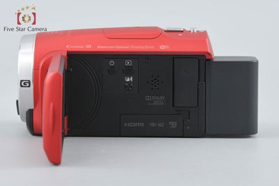 【中古】SONY ソニー ハンディカム HDR-CX680 レッド デジタルビデオカメラ 多言語対応