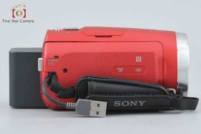 【中古】SONY ソニー ハンディカム HDR-CX680 レッド デジタルビデオカメラ 多言語対応