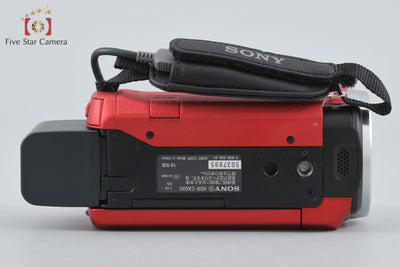 【中古】SONY ソニー ハンディカム HDR-CX680 レッド デジタルビデオカメラ 多言語対応