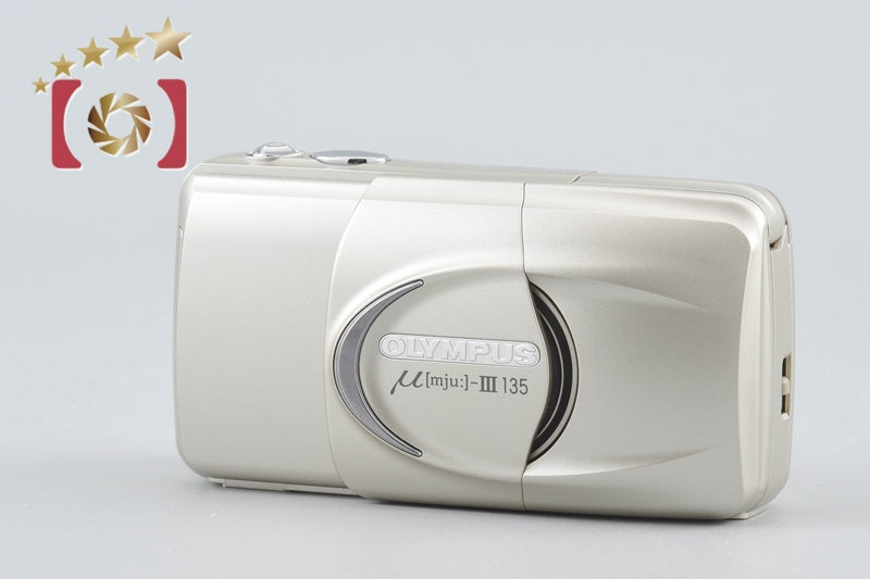 【中古】OLYMPUS オリンパス μ[mju:]-III ミューIII 135 コンパクトフィルムカメラ